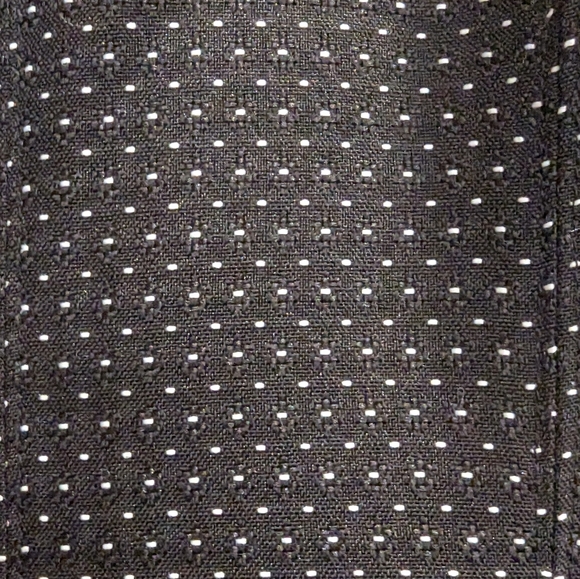 Black Label by Evan-Picone Black with White Polka Dots Dress - Picture 2 of 3